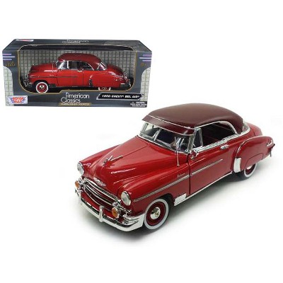 1950 Chevrolet Bel Air Red 1/18 Diecast Car Model by Motormax