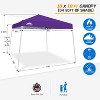 EAGLE PEAK Slant Leg Pop-up Canopy Tent Easy One Person Setup Instant Outdoor Beach Canopy Folding Portable Sports Shelter - 3 of 4