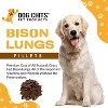 Dog Chits Bison Lung Fillets Dog and Puppy Treats | All Natural Grain Free Training Chews - 2 of 4