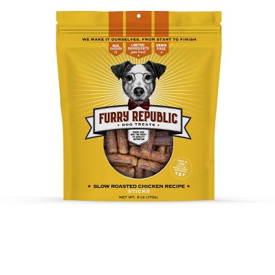 Furry Republic Sticks Slow Roasted Chicken Recipe Dog Treats - 6oz Bag