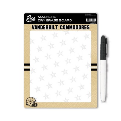 NCAA Vanderbilt Commodores Magnetic 9"x13" Dry Erase Board