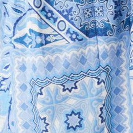 french blue bandana patchwork