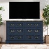 ORRD Farmhouse Style Bedroom 5 Drawer Dresser, 31.5'' Wooden Chest of Drawers with Metal Handles for Living Room, Hallway, Closet (Gray) - 3 of 4