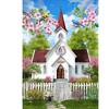 Briarwood Lane House Flag 40x28 For Outdoor Church in Spring For Spring House Flag - 3 of 4
