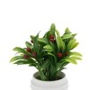 Unique Bargains Artificial Plants Mini Pinecone Plastic 2.17"x2.17"x5.51" 1 Pc - 4 of 4