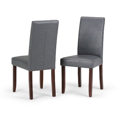 target faux leather dining chairs