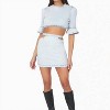 Women's Cut Out Comfort Mini Skirt - WE WORE WHAT - 2 of 4