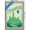 Trends International Wicked - Emerald City Framed Wall Poster Prints - 3 of 4