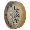 Yosemite Home Decor Gold Round Gear Clock - 2 of 4