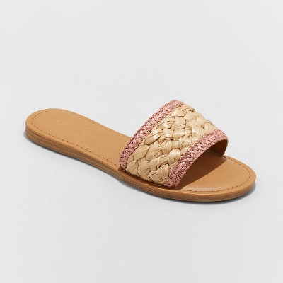 Women's Dez Woven Slide Sandals - Universal Thread™