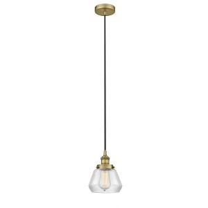 Fulton - 1 Light Mini Pendant In Industrial Style-9 Inches Tall and 6.75 Inches Wide - 1 of 1
