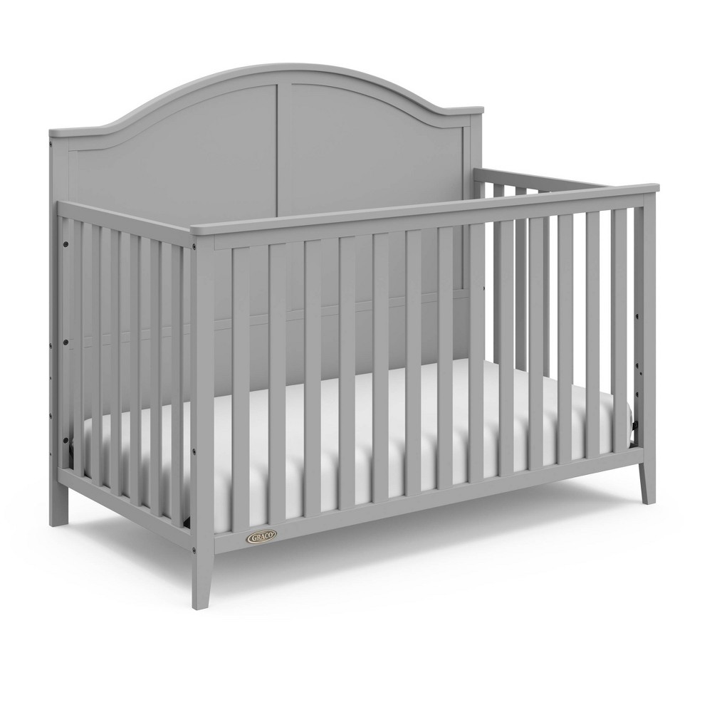 Photos - Cot Graco Wilfred 5-in-1 Convertible Crib - Pebble Gray 