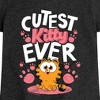 Girls' - Garfield - Cutest Kitty Ever Fitted Short Sleeve Graphic T-Shirt - 2 of 4