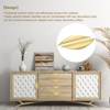 Unique Bargains Multi-Layer Electroplating Stylish and Elegant Sturdy and Durable Cabinet Pulls 4 Pcs - 4 of 4