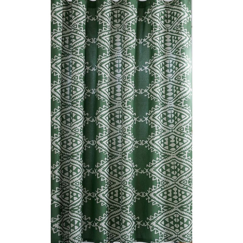 Aisha Shower Curtain Green - Jungalow by Justina Blakeney, 4 of 7