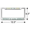 University of Alaska Anchorage Full Size Standard License Plate Metal Frame - 4 of 4