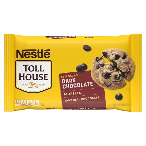 Nestle Toll House Dark Chocolate Chips - 20oz - image 1 of 4