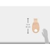 ConvaTec Natura 12" Drainable Ostomy Pouch with Tail Closure, Filter, Transparent, 2-1/4" Flange, 10ct - 4 of 4