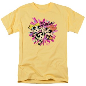 Powerpuff Girls Team Awesome Adult T-Shirt - 1 of 4