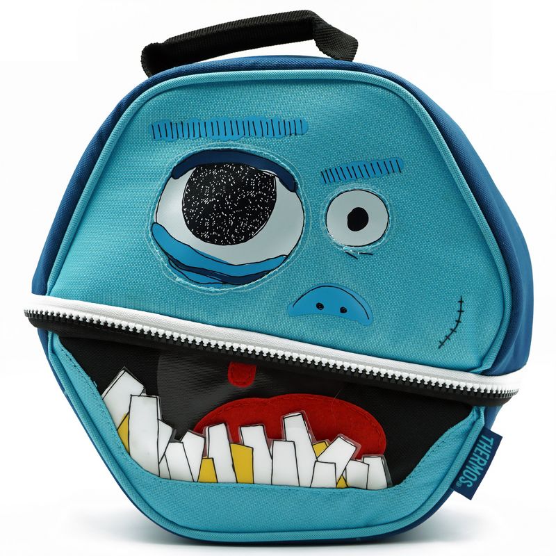 Thermos Kid's Round Wacky Faces Soft Lunch Box - Boy, 1 of 3