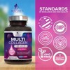Collagen Peptides for Women & Men - Type I, II, III, V, X Multi Collagen Pills, Hydrolyzed Collagen Peptides Supplements, Nature's - 180 Capsules - 3 of 4
