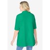 Woman Within Knit Shirt With Free Tank - 3 of 4
