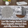Area Rug Washable Living Room Rug, Soft Vintage Boho Non-Slip Non-Shedding Printed Floor Rugs for Kitchen Dining Bedroom - 4 of 4