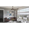 Urban Ambiance Luxury French Rustic Chandelier,  26.25"H x 17.125"W,  Charcoal Finish, UHP3560 - 2 of 4