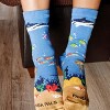 Shark in the Ocean Socks - (Ages 3-7) from the Sock Panda - 2 of 4