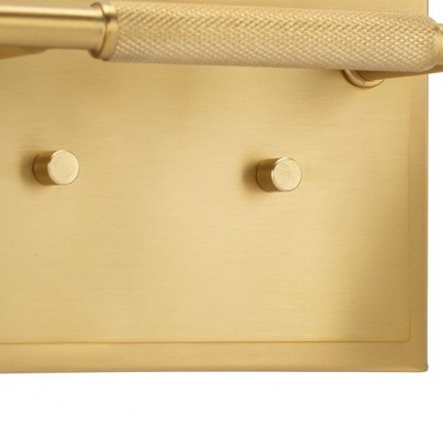 Spenser Brushed Gold and Opal Glass 4-Light Vanity Fixture