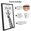 Americanflat Gallery-Style Picture Frame to Secure Artwork, Prints, and Photos - 4 of 4