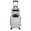 World Traveler Butterfly 2-piece Hardside Carry-on Spinner Luggage Set - 2 of 4