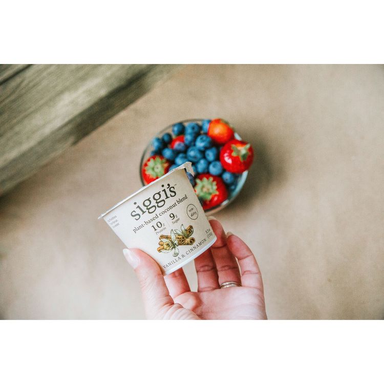 Siggi's Vanilla Cinnamon Plant-Based Coconut Blend Yogurt Alternative - 5.3oz, 3 of 11