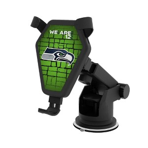 NFL NFC Teams Brick Wall 10-Watt Wireless Car Charger - 1 of 4