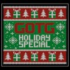 Men's Guardians of the Galaxy Holiday Special Christmas Sweater Square T-Shirt - 2 of 4