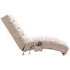 NicBex Modern Massage Recliner Chair, Linen Fabric Accent Chair with Side Pocket, Ergonomic Lounger for Living Room, Bedroom - 3 of 4