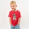 The Juniper Shop Watercolor Baseball Bear Youth Short Sleeve Tee - 4 of 4