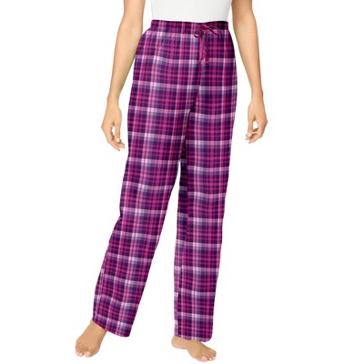 Dreams & Co. Plus Size Woven Sleep Pant