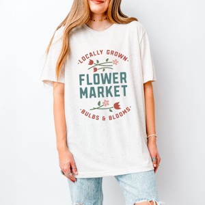 Simply Sage Market Locally Grown Flower Market Short Sleeve Tee - 1 of 4