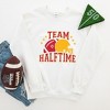 Simply Sage Market Women's Graphic Sweatshirt Team Halftime Distressed - Red - 3 of 4