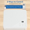 Kismile 10000 ASHRAE BTU/6000 BTU DOE 115-Volt Vented Medium Room Portable Air Conditioner Remote Included - 2 of 4
