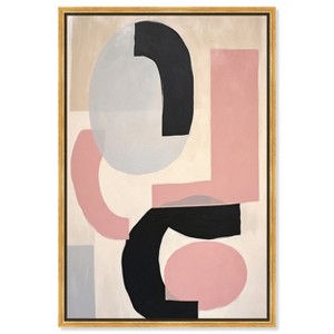 Art Remedy Cellphone Accessories Contemporary Shapes Abstract Wall Art Framed - 1 of 4