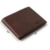 Men's Genuine Leather Slim Bifold RFID Wallet - 2 of 4
