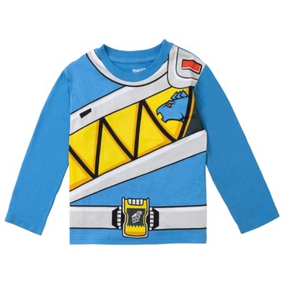 Power Rangers Big Boys 3 Pack Cosplay T-Shirts Red/Blue/Charcoal 10-12 — фото 3