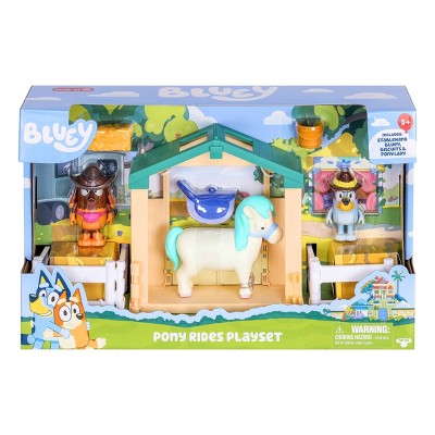  Bluey Family Home Playset with 2.5 poseable Figure : Toys &  Games
