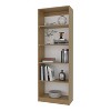 PAGED Bookshelf Wood Storage Shelves with Space-Saving Design, Bookcase for Home Office, Study - 4 of 4