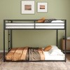 TiramisuBest Twin-over-Full Bunk Bed: Heavy-duty Sturdy Metal, Noise Reduced,Wooden Guardrail, Convenient for Three, No Box Spring, White - 2 of 4