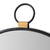 PAGED Sleek Bathroom Mirror, Circle Wall Mirror with Metal Frame, Vanity Mirror for Bathroom, Bedroom - 4 of 4