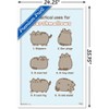 Trends International Pusheen - Marshmallow Framed Wall Poster Prints - 3 of 4