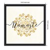 Amanti Art Namaste I by Veronique Charron Canvas Wall Art Print Framed 16-in. x 16-in. - image 4 of 4